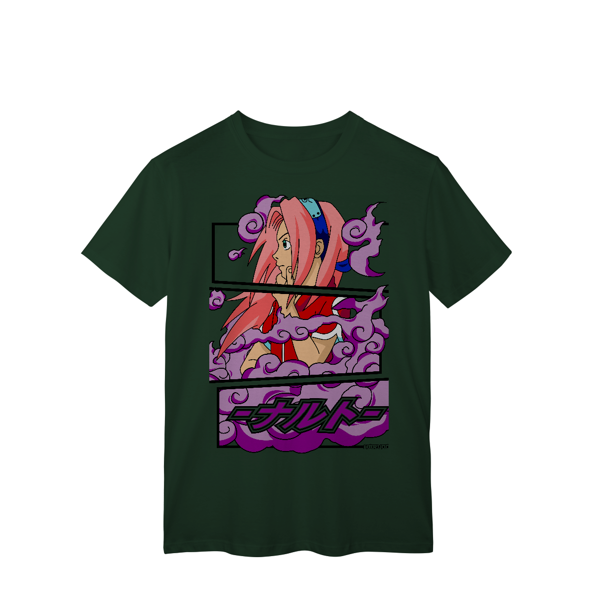 Camisa T-Shirt Classic Sakura Naruto Clássico