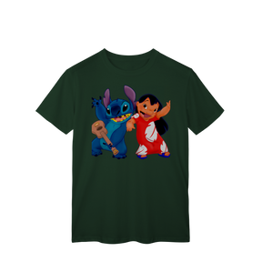 Camisa T-Shirt Classic Lilo e stitch Music