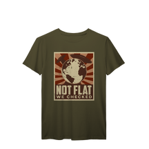 Camisa T-Shirt Prime Not Flat We Checked Aliens