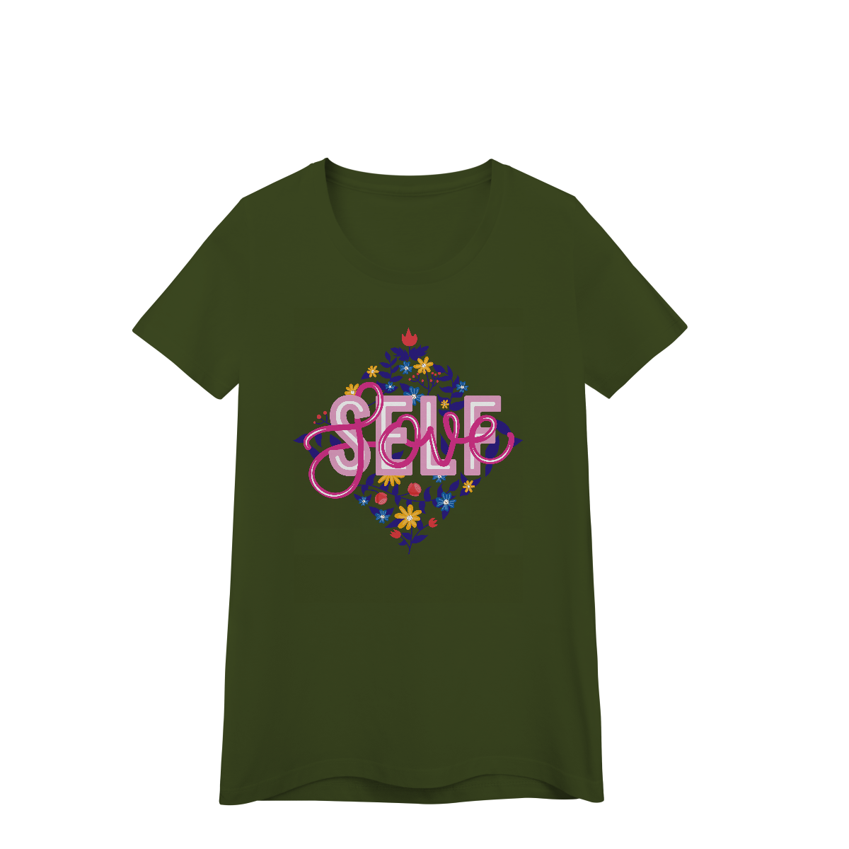 Camisa Baby Look Quality Self Love