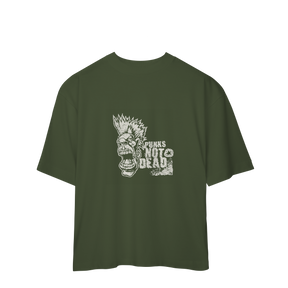 Camiseta Oversized Punk Not Dead