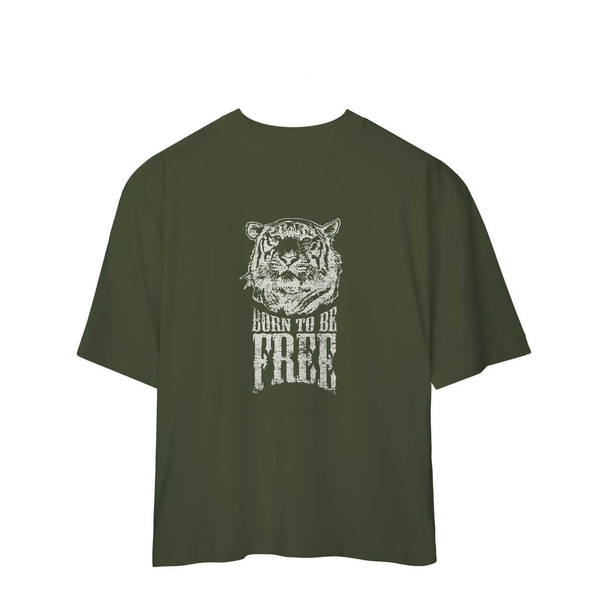 Camiseta Oversized Born to be Free