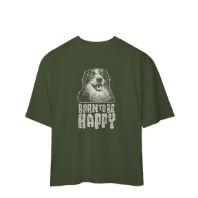Camiseta Oversized Born To Be Happy