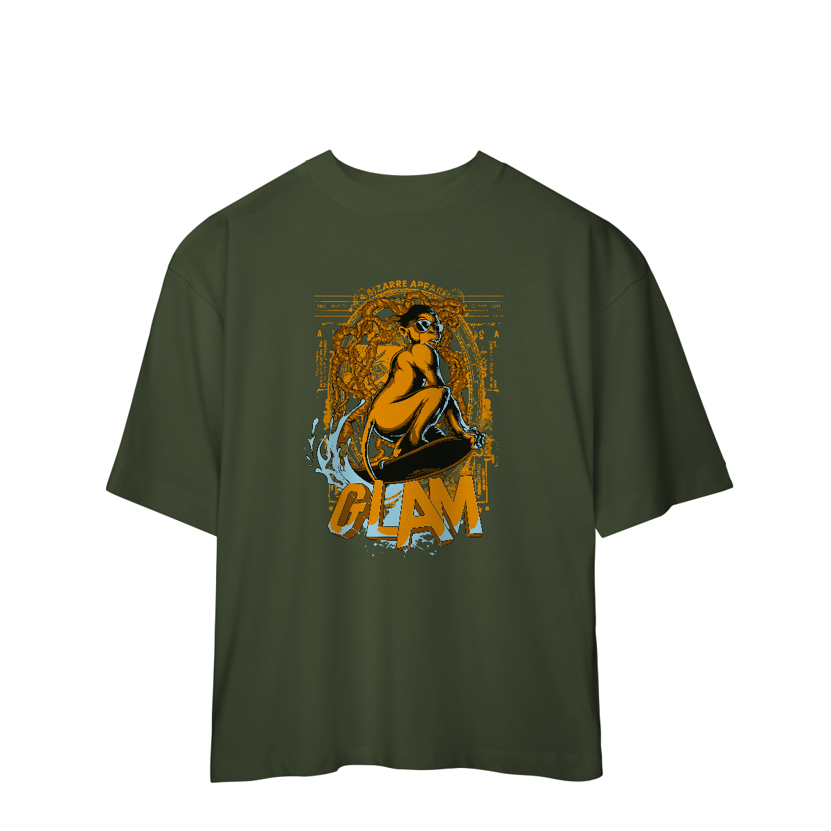Camiseta Oversized Macaco da Clam
