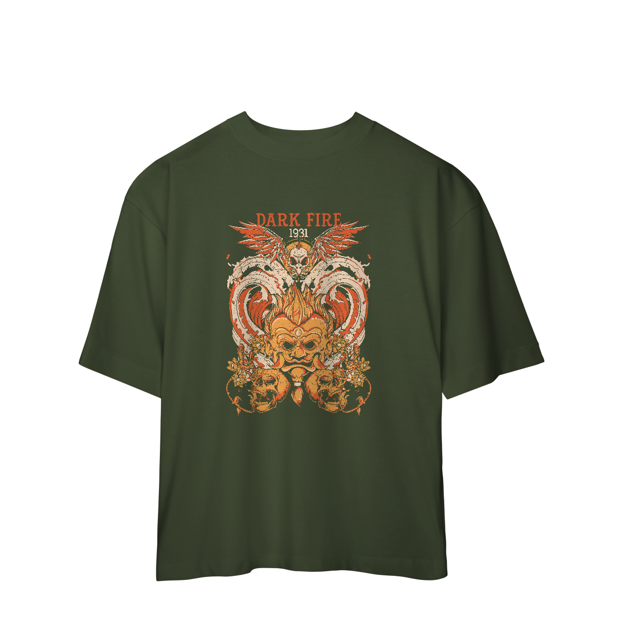 Camiseta Oversized Dark Fire 1951