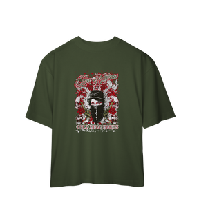 Camiseta Oversized Los Aztecas Cold Deads Hands