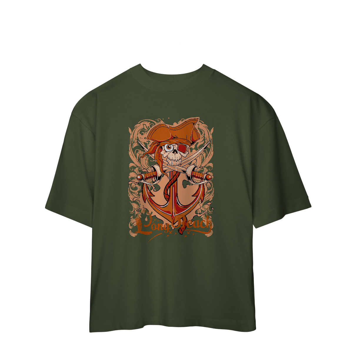 Camiseta Oversized Long Beach