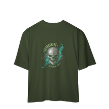 Camiseta Oversized Aggressive Skull