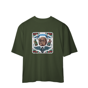 Camiseta Oversized Pitbull Monster