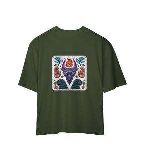 Camiseta Oversized Satã
