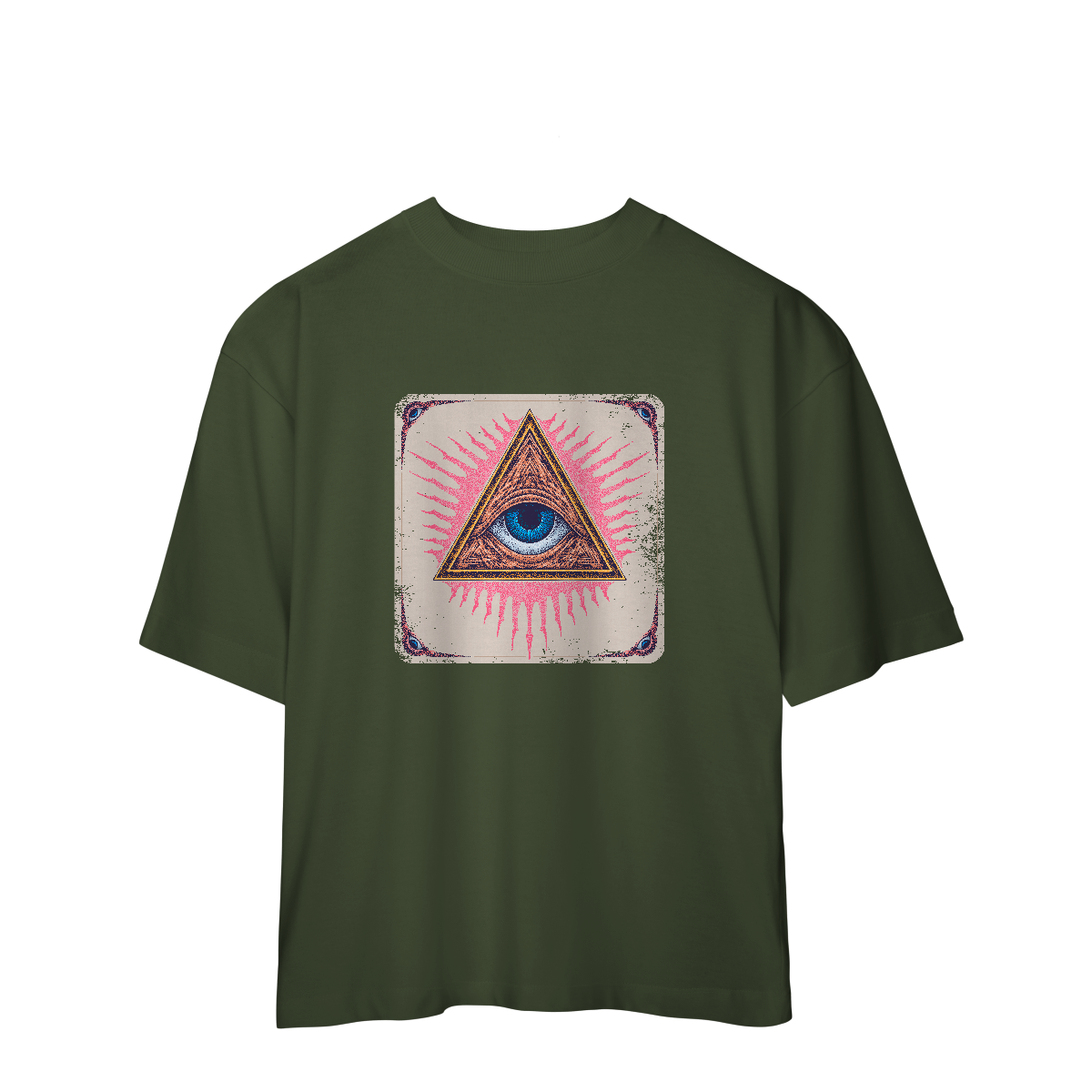 Camiseta Oversized All-seeing eye