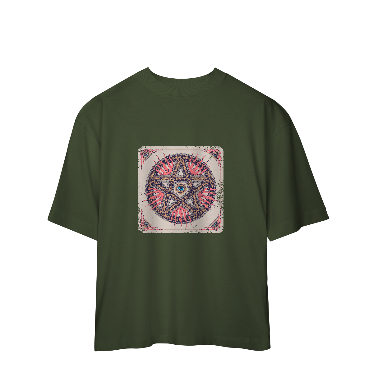 Camiseta Oversized Star of King David