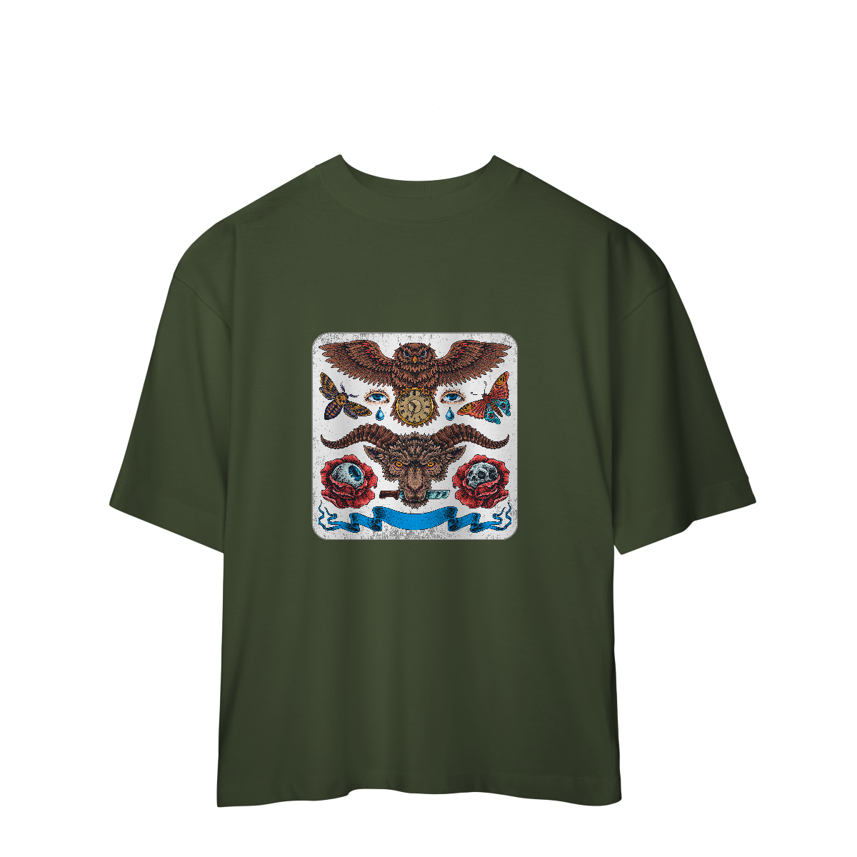 Camiseta Oversized The dark art