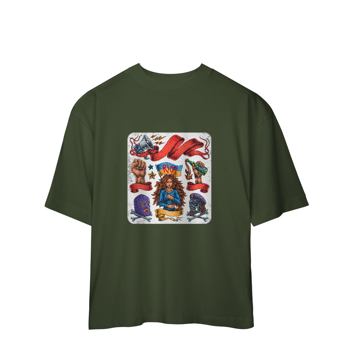 Camiseta Oversized Cultural protest