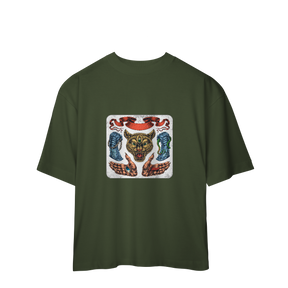 Camiseta Oversized neotradicional/ocultista