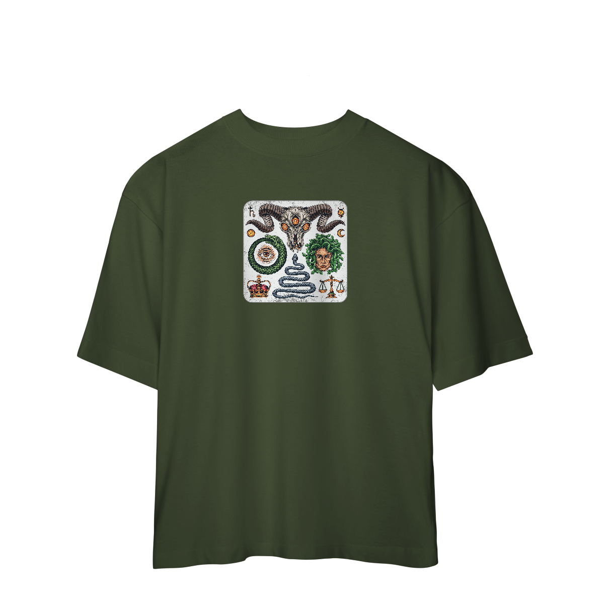 Camiseta Oversized elements Esoterismo