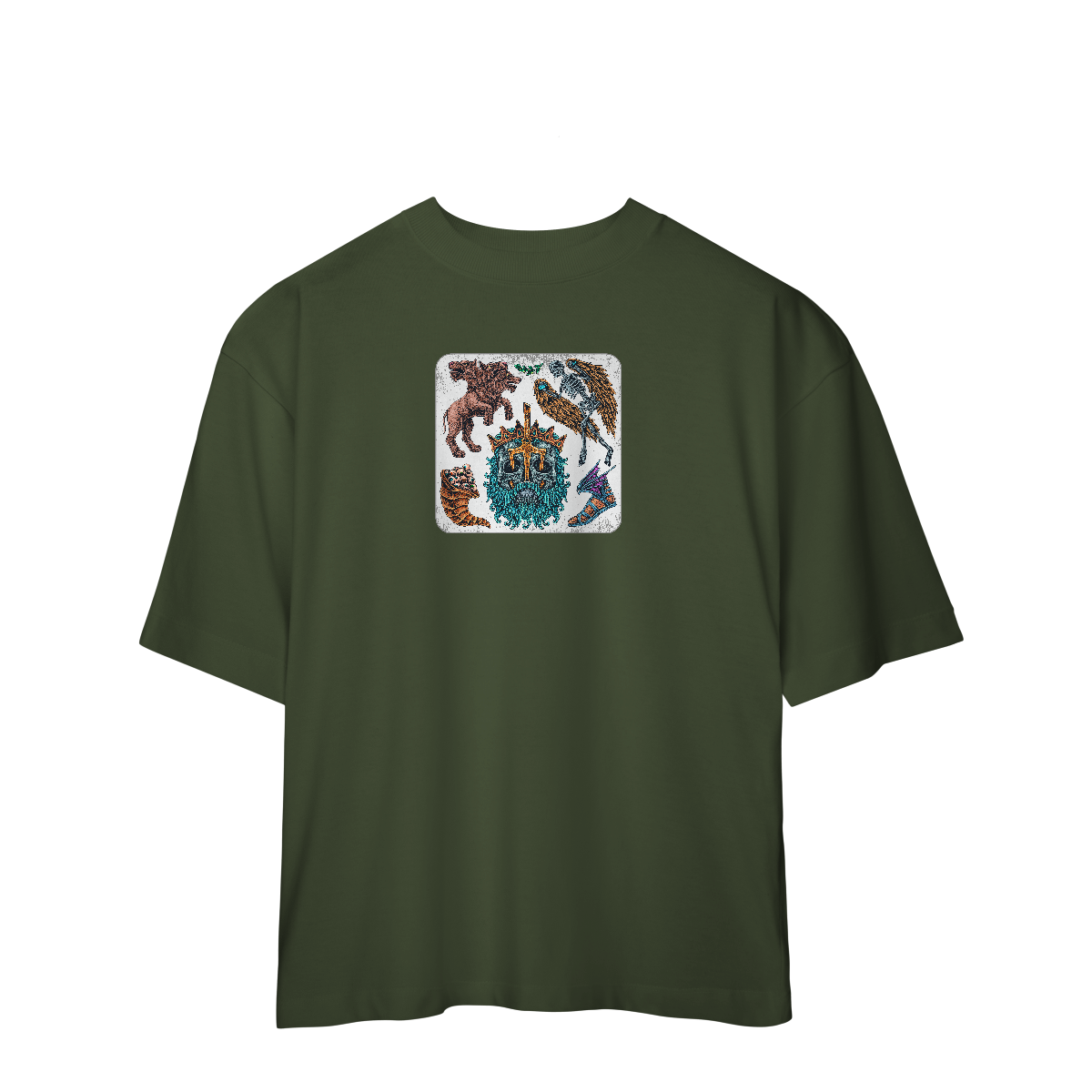 Camiseta Oversized Power Dark