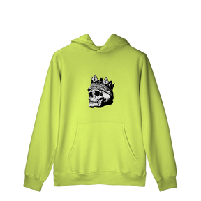 Casaco Moletom Quality Canguru Caveira Rei