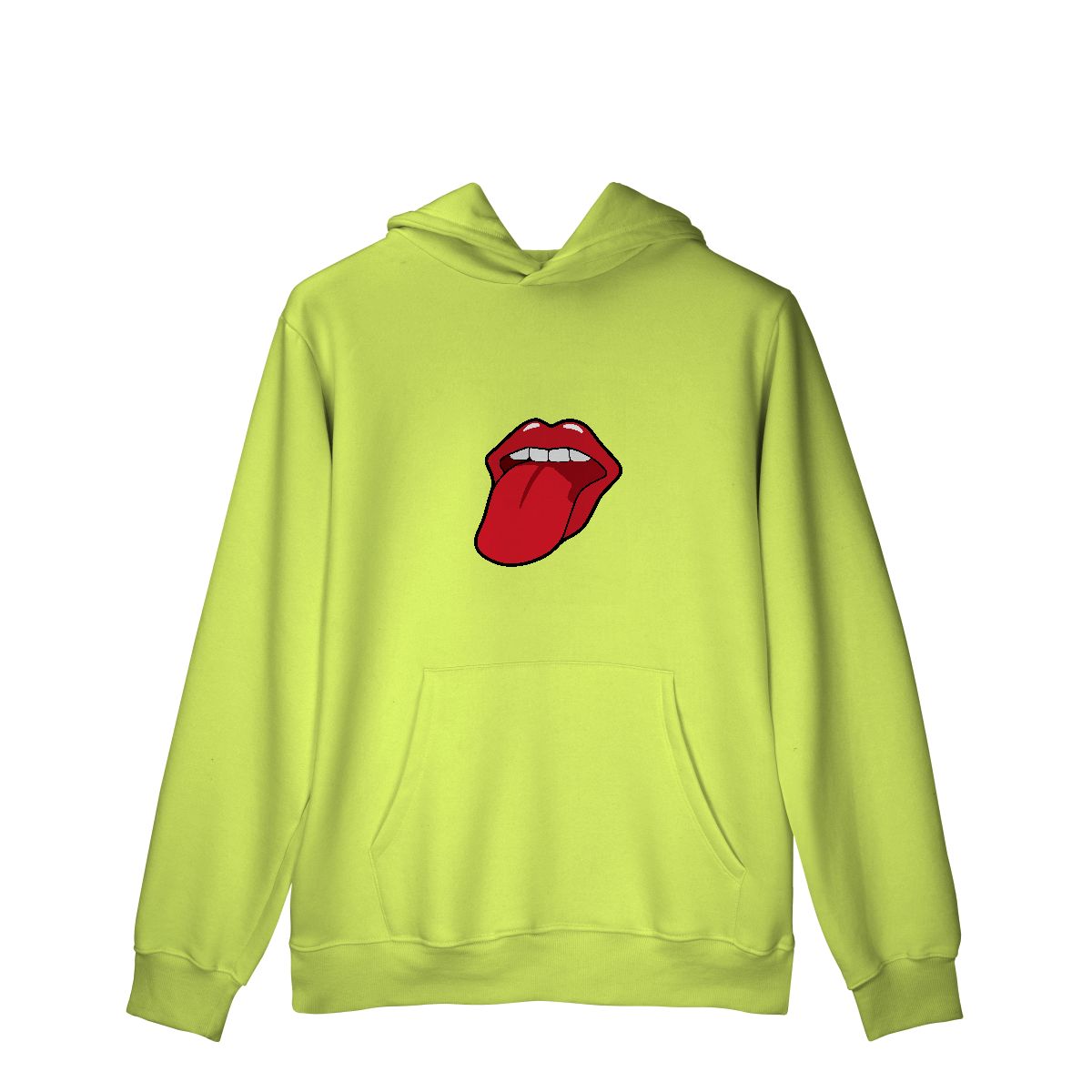 Casaco Moletom Quality Canguru Rolling Stones