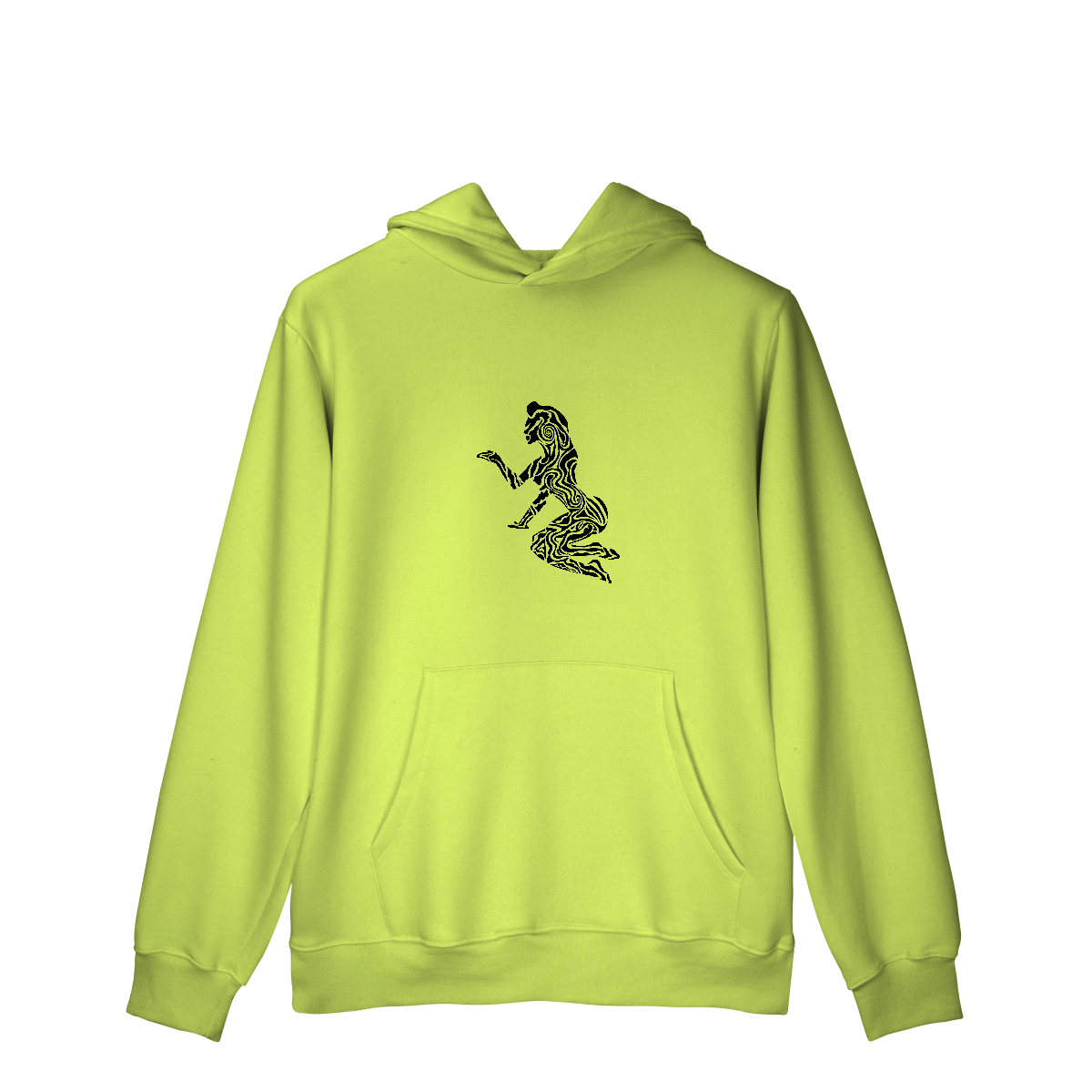 Casaco Moletom Quality Canguru Mulher Ilustração