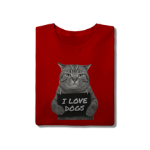 Camisa T-Shirt Quality I Love Dogs
