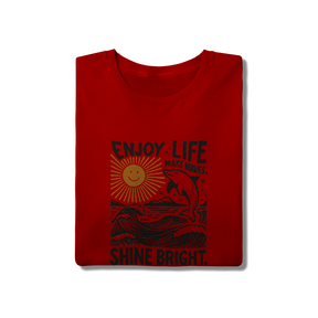 Camisa T-Shirt Quality Enjoy Life