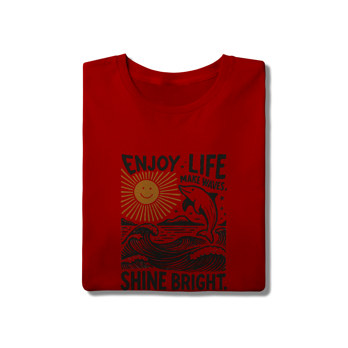 Camisa T-Shirt Quality Enjoy Life