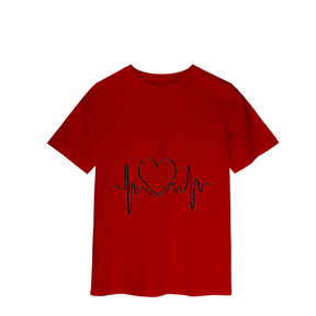 Camisa Classic Infantil Coração Sound