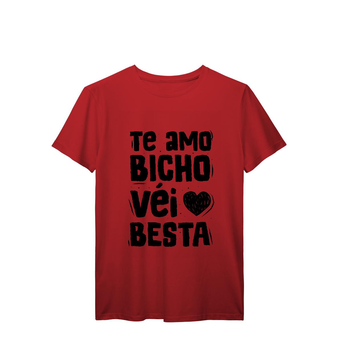 Camisa T-Shirt Prime Te amo Bicho véi besta
