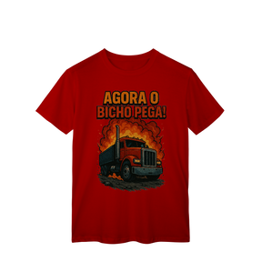 Camisa T-Shirt Classic Agora o Bicho Pega