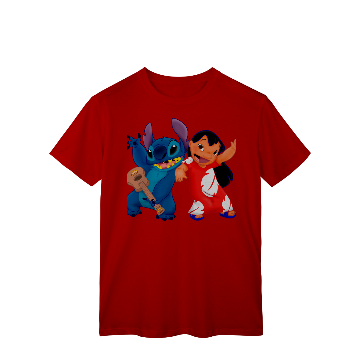 Camisa T-Shirt Classic Lilo e stitch Music