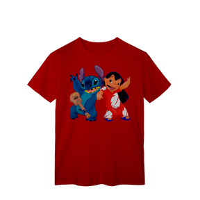 Camisa T-Shirt Classic Lilo e stitch Music