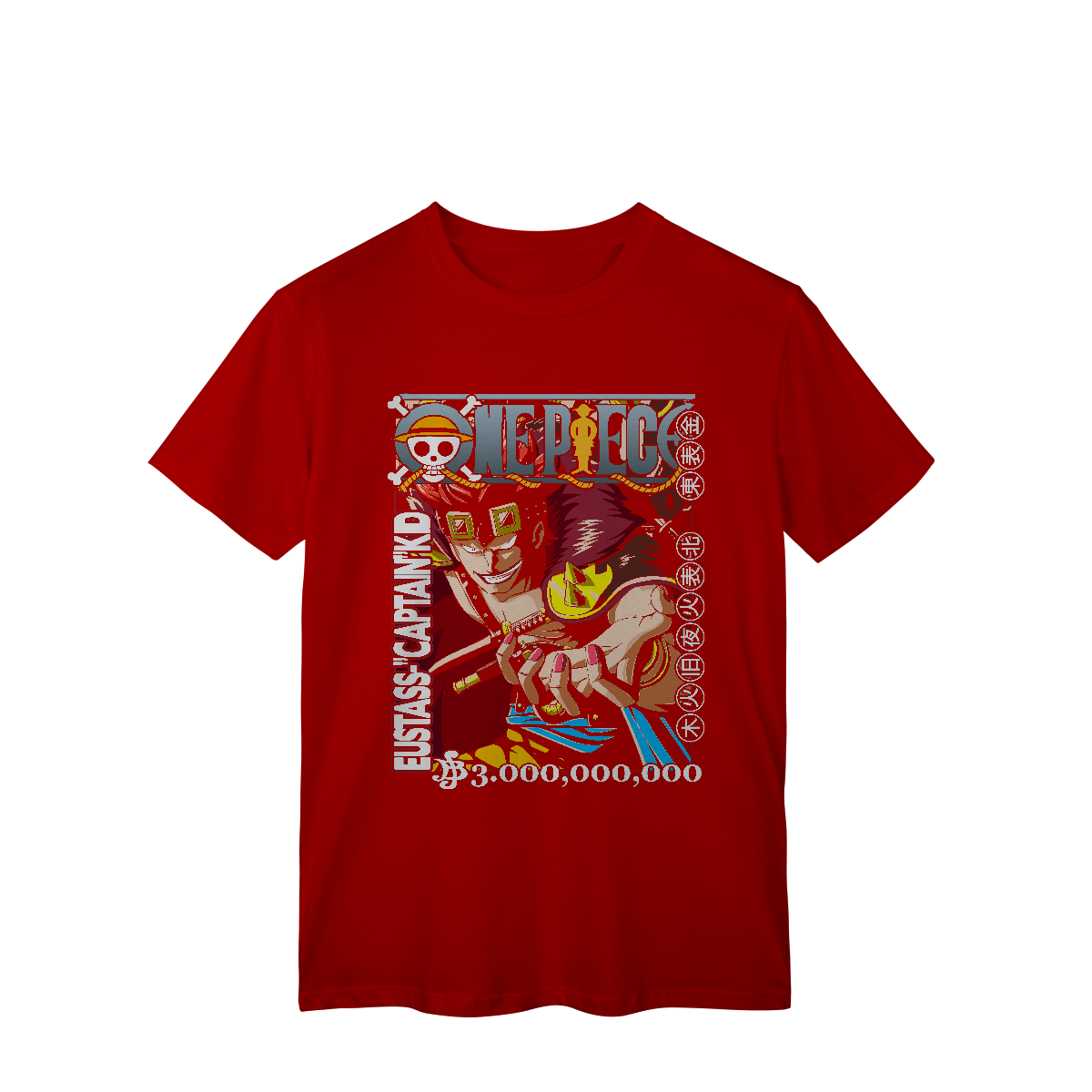 Camisa T-Shirt Classic Eustass "Captain" Kid