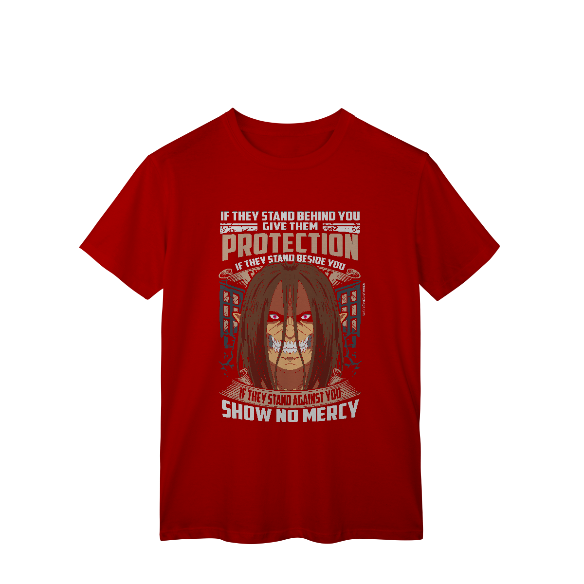 Camisa T-Shirt Classic Titã Eren – O Poder do Titã de Ataque