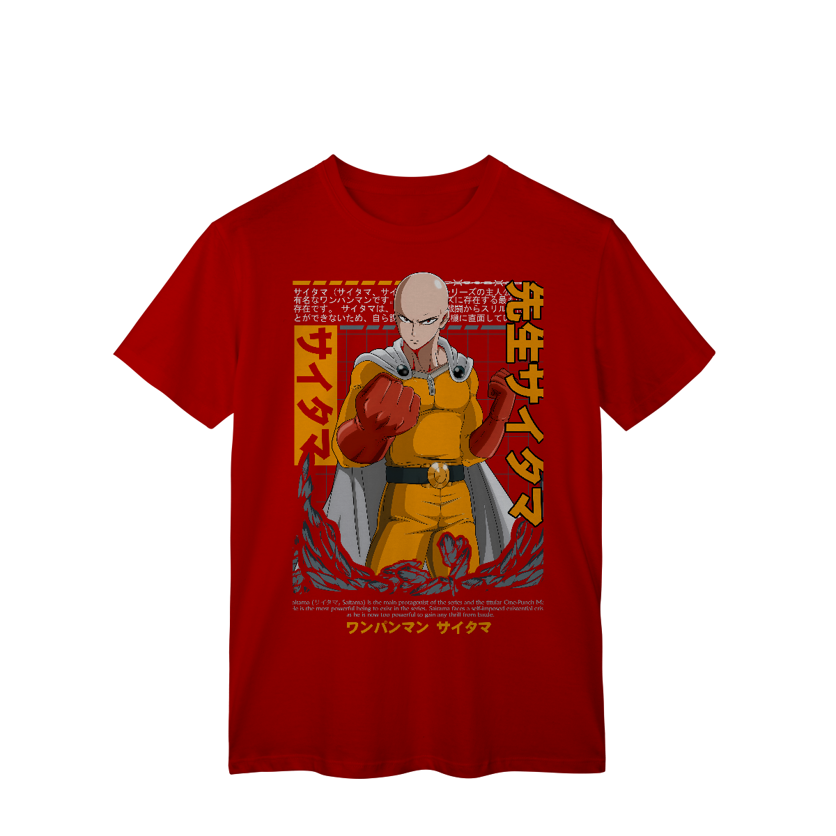 Camisa T-Shirt Classic Saitama Clássico