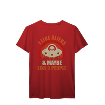 Camiseta T-Shirt Prime I Like Aliens & Maybe Like 3 People