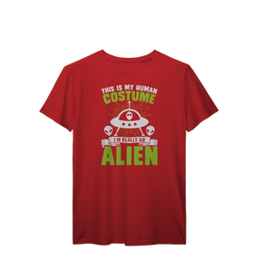 Camiseta T-Shirt Prime This Is My Human Costume Alien