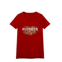 Camisa Baby Look Quality Flower