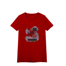 Camisa Baby Look Quality Happy You