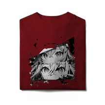 Camisa Oversized Rostos Anime