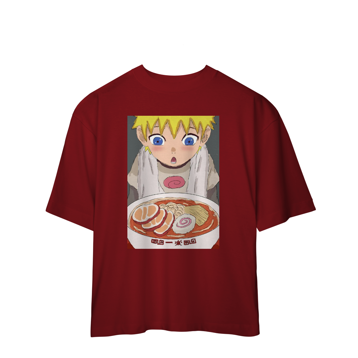 Camisa Oversized Naruto Ramen