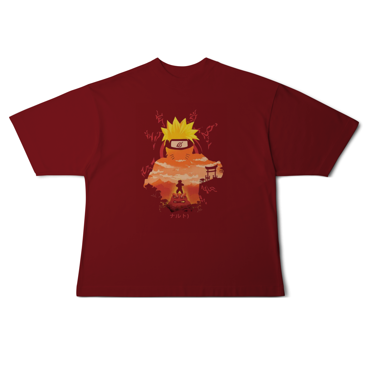 Camisa Oversized Naruto Sempai