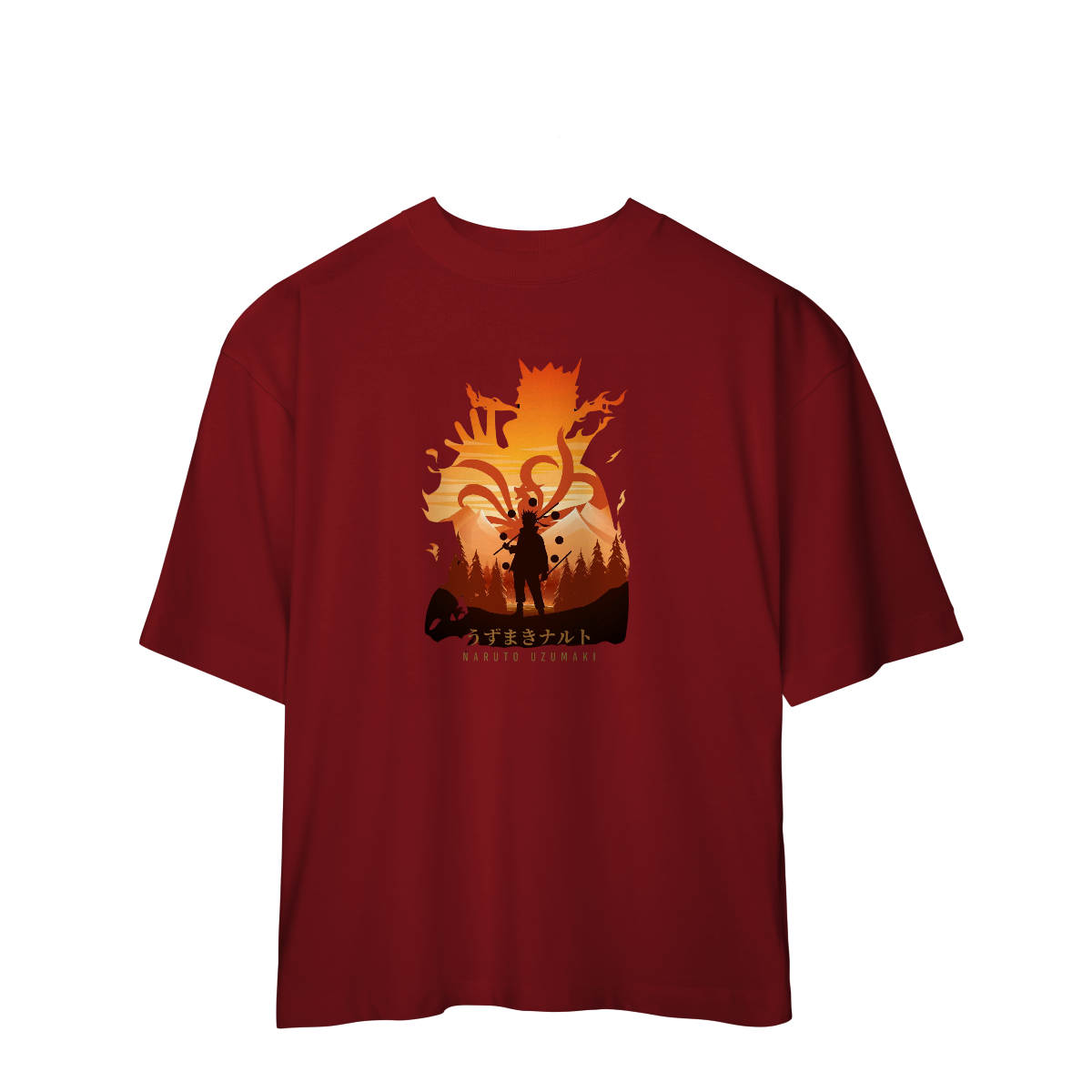 Camisa Oversized Naruto Uzumaki