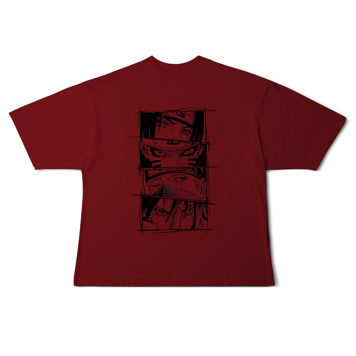 Camisa Oversized Naruto Street