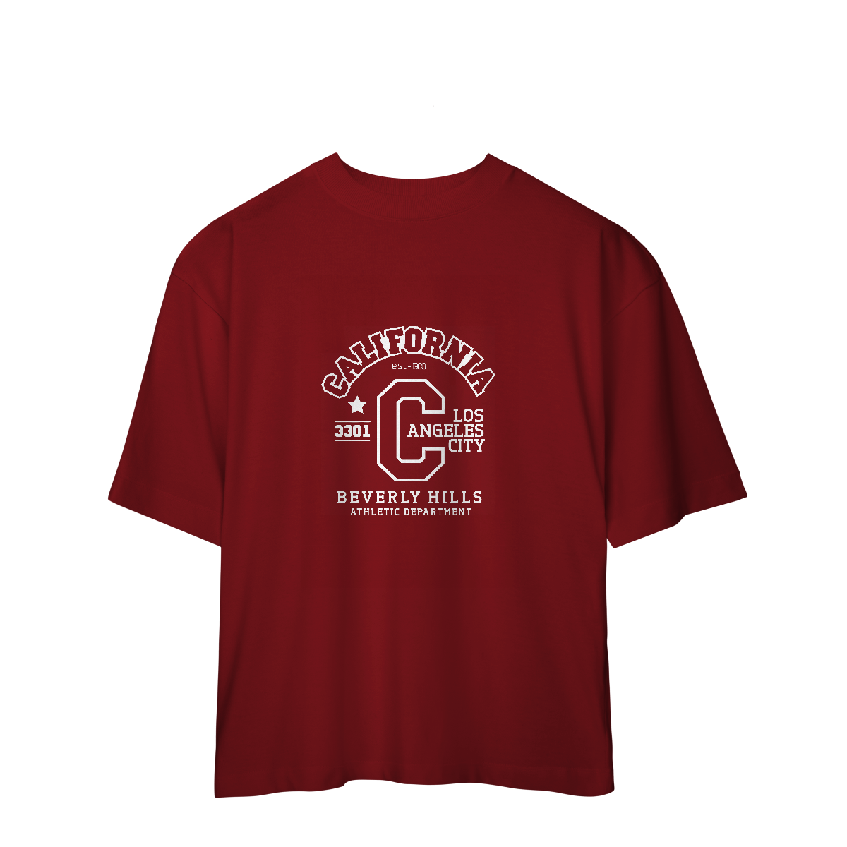 Camisa Oversized California Los Angeles City