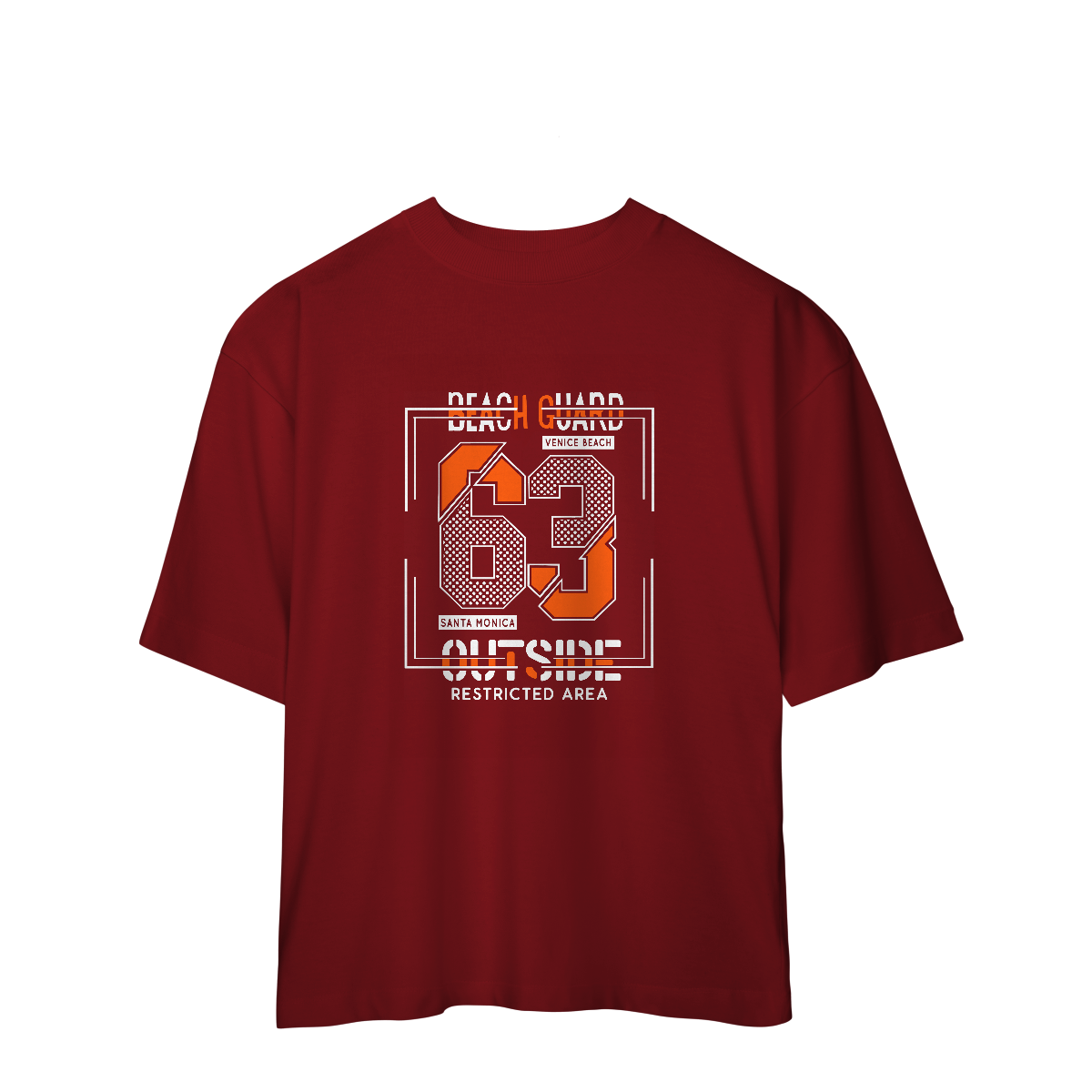 Camiseta Oversized Beach Guard