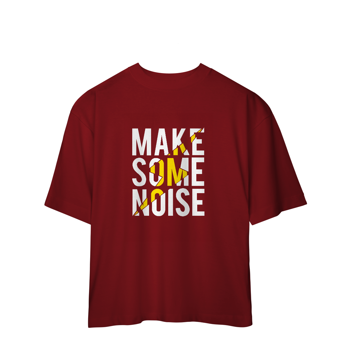 Camiseta Oversized Make Some Noise