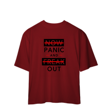 Camisa Oversized Now Panic and Freak Out