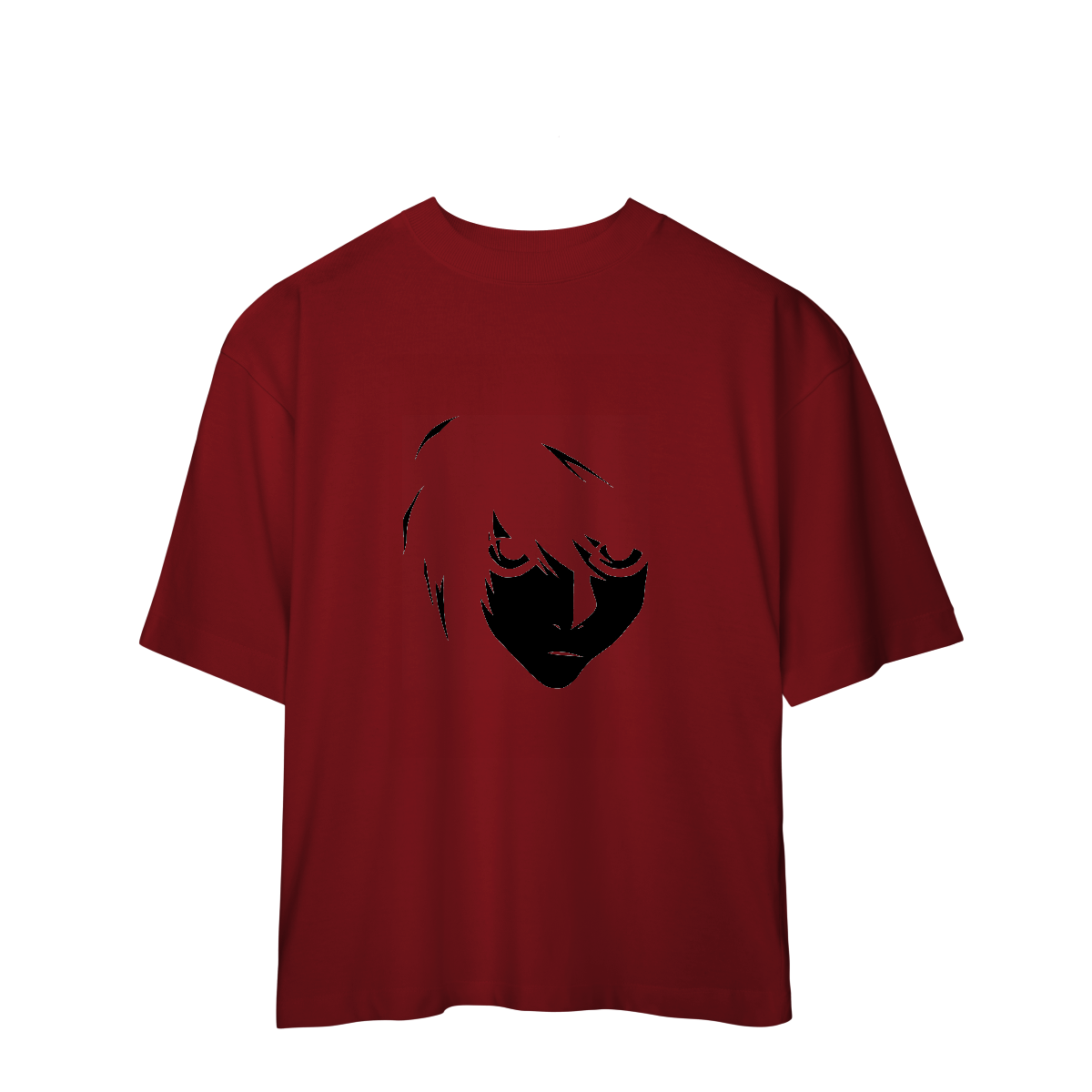 Camisa Oversized L Death note Rosto