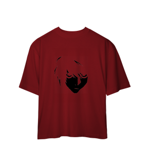 Camisa Oversized L Death note Rosto